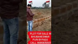 plot for sale in Bhubaneswar Puri Bypass road