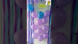 decoration ideas/ party decoration ideas. #shorts