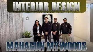 4BHK Luxury Interior Design | Mahagun Maywood&rsquo;s Gaur City 2, Greater Noida | Modern House Tour