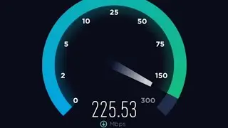 TM Unifi Turbo 300Mbps Speed Test (TM Server)