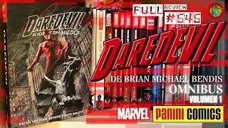 DAREDEVIL Omnibus De Brian Michael Bendis 1ER. VOLUMEN MARVEL PANINI Full review #545