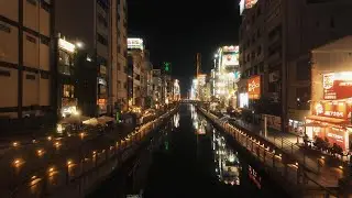 First Time in Osaka 🇯🇵  | Travel Vlog Jepang Autumn Season | 4K Cinematic Video