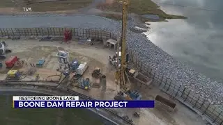 TVA enters final phase of 7 year-long Boone Dam Repair with confidence: 'It's performing just as we