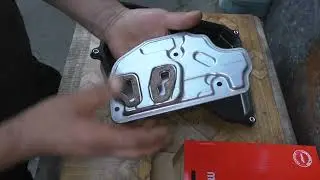 Automatic transmission oil change. VOLKSWAGEN Polo 1400CC / 80hp / 59kW engine BUD 2008