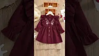 Beautiful Baby Girl Dress Designs 2025 | Casual, Eid & Summer Dresses Collection
