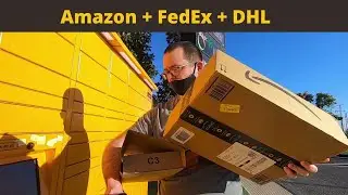 SPAIN VLOGS: Amazon + DHL + FedEx when you do full-time travel