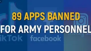 Full list of 89 banned apps by Indian Army: Facebook, TikTok, Instagram, Songs.pk