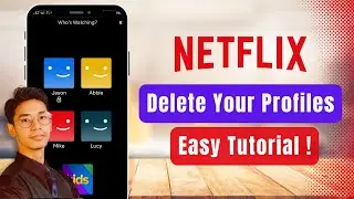 How to Delete Profiles on Netflix !