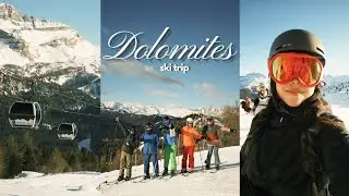 Ski trip in Dolomites - Italy with the fam | Wintersport in Europe