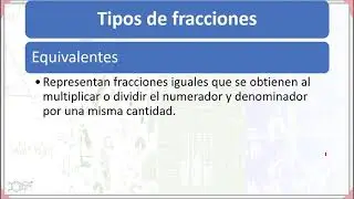 Fracciones, tipos y significado