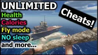 Stranded Deep - Cheats | Unlimited Health, easy crafting, super speed and more...