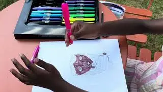 How to Draw Yourself ✍️ #enjoy #therapy #art #timewithyeye
