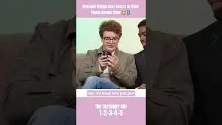 Stranger Things Reacts to Their Phone Screen Time 😹📱 #celebrity #funny #shorts #shortsvideo #viral