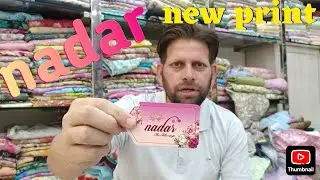 Nadar brand ke suit Mal cotton print suit all over print suit