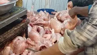 CHICKEN CUTTING VIDEO DHAKA KAPTANBAZAR