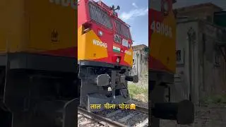 most powerful and beautiful locomotive in railway, inside wdg4g locomotive cab #railway #shrots