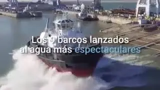 Top 10 amazing ship launch