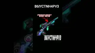 AUG gun skin permanent ||redeem code in comment  section||