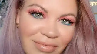 #Pantone2019 Easy, Fast Eye shadow Tutorial/Coral
