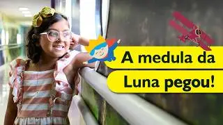 Luna viajou 3461km para fazer um Transplante de Medula Óssea!
