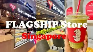 1st & Flagship Kenangan Coffee Outlet Raffles City Singapore, a Popular Coffee Chain from Indonesia