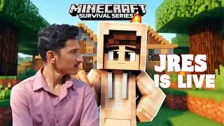 Minecraft Day 19 Jres Is Live #minecraft #pubg #iqoo15 #conqueror