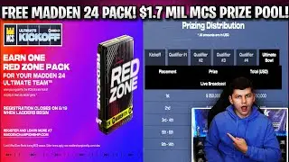 GET A FREE MADDEN 24 PACK NOW! $1.7 MILLION DOLLAR MCS PRIZE POOL!