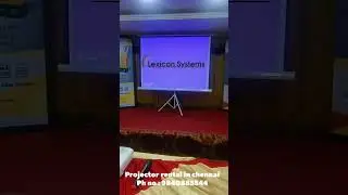 Projector rental in chennai - Lexicon Systems
