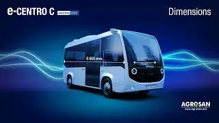 Электрический микроавтобус Otokar e-Centro от AGROSAN УЖЕ в Молдове!
