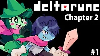 DELTARUNE Is JUST Getting Started- Chapter 2 Playthrough Part 1 Ft.@CuteyTCat