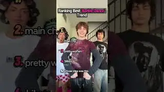 Ranking BEST Barbie Dance Trend #tiktoktrend