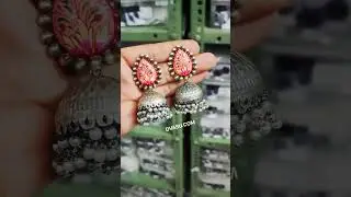 Best Quality Meena Jhumka Earring Dvasu Jewellery #dvasu #onlineshopping #meenajewellery