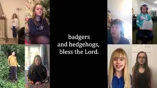 St Peter's High School - Year 7 Choir - Badgers and Hedgehogs by Andrew Carter