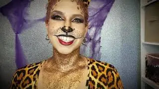 Glittered Leopard Tutorial