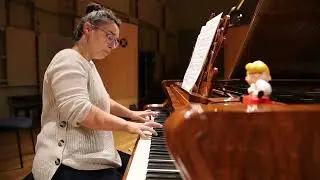 'Kind im Einschlummern' from R. Schumann's Kinderszenen - Gili Loftus - piano, David Eggert - cello