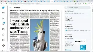 Diplomatic spat between US and UK plays out on Twitter
