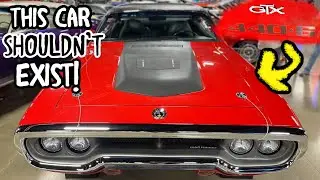 Эта машина НЕ ДОЛЖНА существовать! Roadrunner/GTX 1972 года выпуска с V-кодом и заводским люком н...