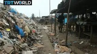 Liberia's Waste Crisis: Monrovia's biggest market covered in rubbish