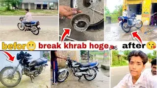 😈New look 😍 CT100 bike || repairing 2005 model bike || #viralvideo 