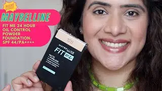 *NEW MAYBELLINE FIT ME ULTIMATE POWDER FOUNDATION  24HR OIL CONTROL REVIEW|Lotus Whiteglow adv|