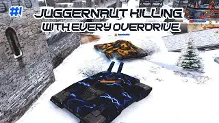 TANKI ONLINE - Killing Juggernaut, With Every Overdrive #1 ( MONTAGE )