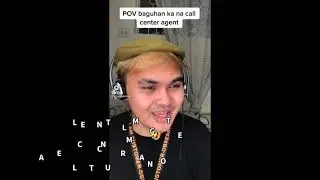 Call Center Agent Lutang Moment