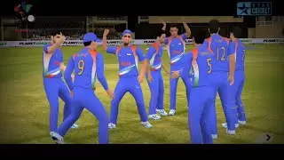 India vs Pakistan | Twenty-20 world cup 2007 | Real cricket swipe Gameplay