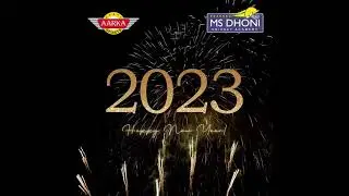 Happy 2023 New Year to all from MS Dhoni Cricket Academy