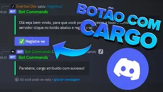 Criando um Sistema de Registro com Botão | Discord.js V14: Como Adicionar Cargos Automaticamente