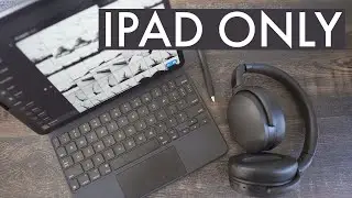 I used only an iPad for photography and video work for 6 months