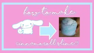🐇fixing slimes~cinnamoroll inspired slime!!! || CM slimes__