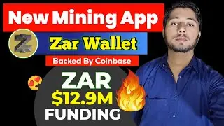 New Mining App Zar wallet | cryptocurrency mining App | Airdrop