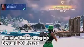 Damage Enemy Players Beyond 20 Meters - Stage 2 of 3 - Fortnite Fall of the Republic Quest