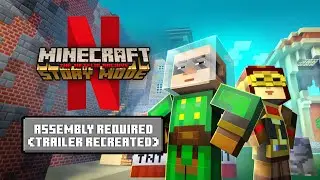 Minecraft: Story Mode - Episode 2: 'Assembly Required' Trailer (Netflix recreation)